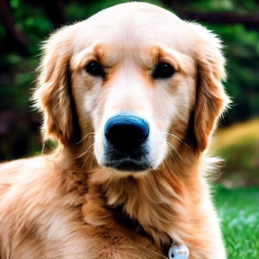 AI-generated image by Hypotenuse AI using the prompt: professional photograph of a golden retriever